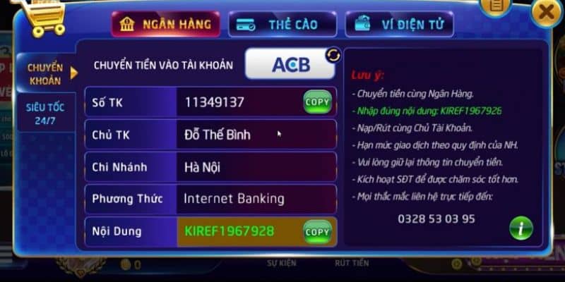 Hướng dẫn lấy tiền Go99 trong 2 phút